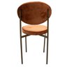 Cadeira Elza Estofada Pés em Aço Studio D Cobre - 5
