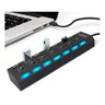 Hub Usb Extensor 7 Portas 2.0 Com Interruptor Lehmox - 3