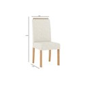 Ver imagem 5 de Conjunto Sala de Jantar Mesa com Tampo de Vidro e 8 Cadeiras Styllo Sonetto Móveis