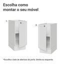 Ver imagem 4 de Balcão de Cozinha 35 cm 1 Porta (sem Tampo) Branco Vik Madesa