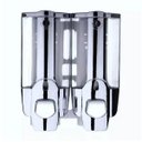 Ver imagem 3 de Dispenser Duplo Kit 50 Unidades Shampoo Sabonete Liquido Hotel Casa Shopping Restaurante Banheiro