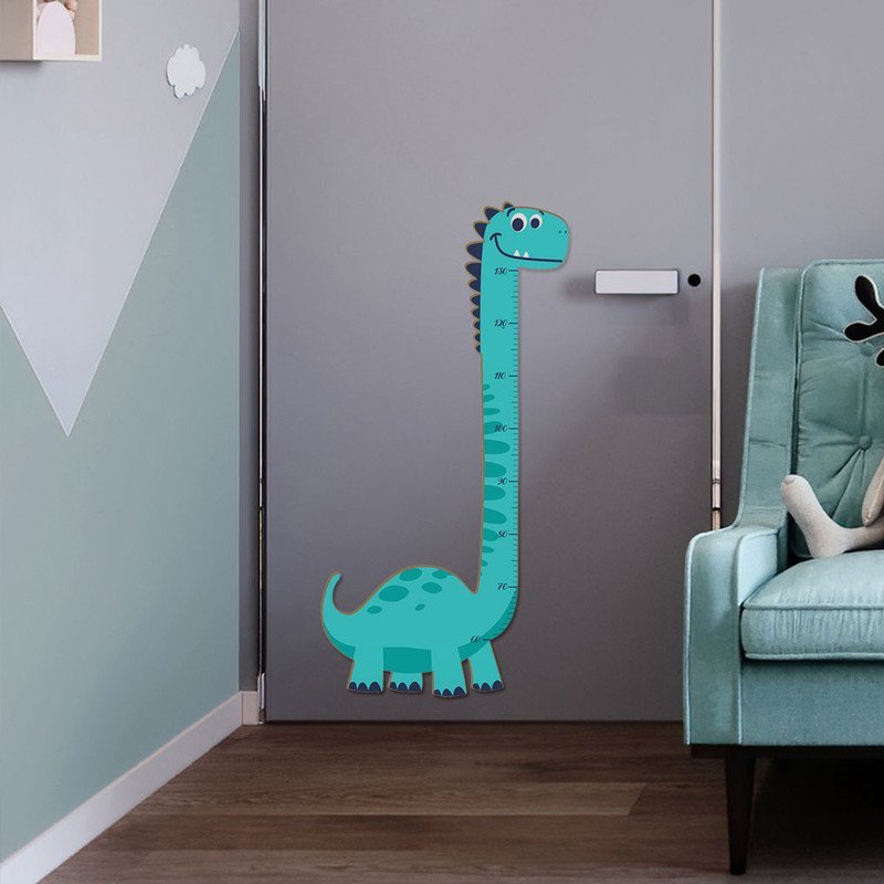 Régua de Crescimento Criança Dinossauro Infantil Decoração - 2