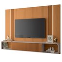 Ver imagem 7 de Painel para Tv 85 Pol Vivaz e Mesa de Centro Alane H01 Off White/cinamomo - Mpozenato