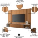 Ver imagem 3 de Painel para Tv 85 Pol Vivaz e Mesa de Centro Alane H01 Off White/cinamomo - Mpozenato