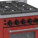 Ver imagem 3 de Fogao a Gas 4 Bocas Venax Temis Vermelho 127v
