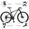 Bicicleta Aro 29 Drais Câmbio 27 Marchas Altus 32r 15" Preto/Branco - 293 - 3