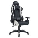 Ver imagem 2 de Cadeira Giratória Gamer Kl3 - Preto e Branco