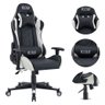 Cadeira Giratória Gamer Kl3 - Preto e Branco - 6