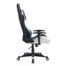 Cadeira Giratória Gamer Kl3 - Preto e Branco - 4