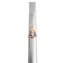 Ver imagem 3 de Bomba de Chimarrão Tereré Aço Inox 23cm com Rosca Pingente Nossa Senhora