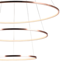 Ver imagem 4 de Pendente Birdie Rose Gold e Branco (d)80 + 60 + 40cm (a)42cm 17w + 13w + 9w - Kw002e