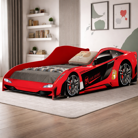 Cama Infantil Carro Vermelho