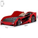 Ver imagem 4 de Cama Infantil Carro Vermelho