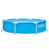 Piscina Tubular Metal Redonda 1.828 Litros 244cm X 51cm Intex - 2