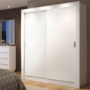 Ver imagem 2 de Guarda Roupa Solteiro 2 Portas 4 Gaveta Dallas Plus Madesa