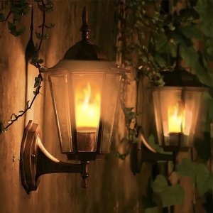 Lampada Led Efeito Chama Fogo 3 Modos E27 Luz Ambiente Iluminaçao Decoraçao Festa Jantar Varanda Jar