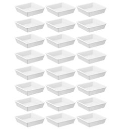 Kit 24 Molheiras para Shoyu Brancos 50ml Sushi Potes Porta Molhos Japonês Coza Uno - 1 Kit 24 Molheiras para Shoyu Brancos 50ml Sushi Potes Porta Molhos Japonês Coza Uno - 1