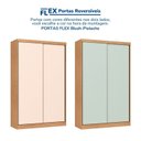 Ver imagem 2 de Guarda-Roupa Rubi New 2 Portas de Correr Infinity Marrom/Cedro/Blush - Pistache