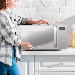 Micro-Ondas 20 Litros Philco Branco/Espelhado 220V PMO23EB - 11
