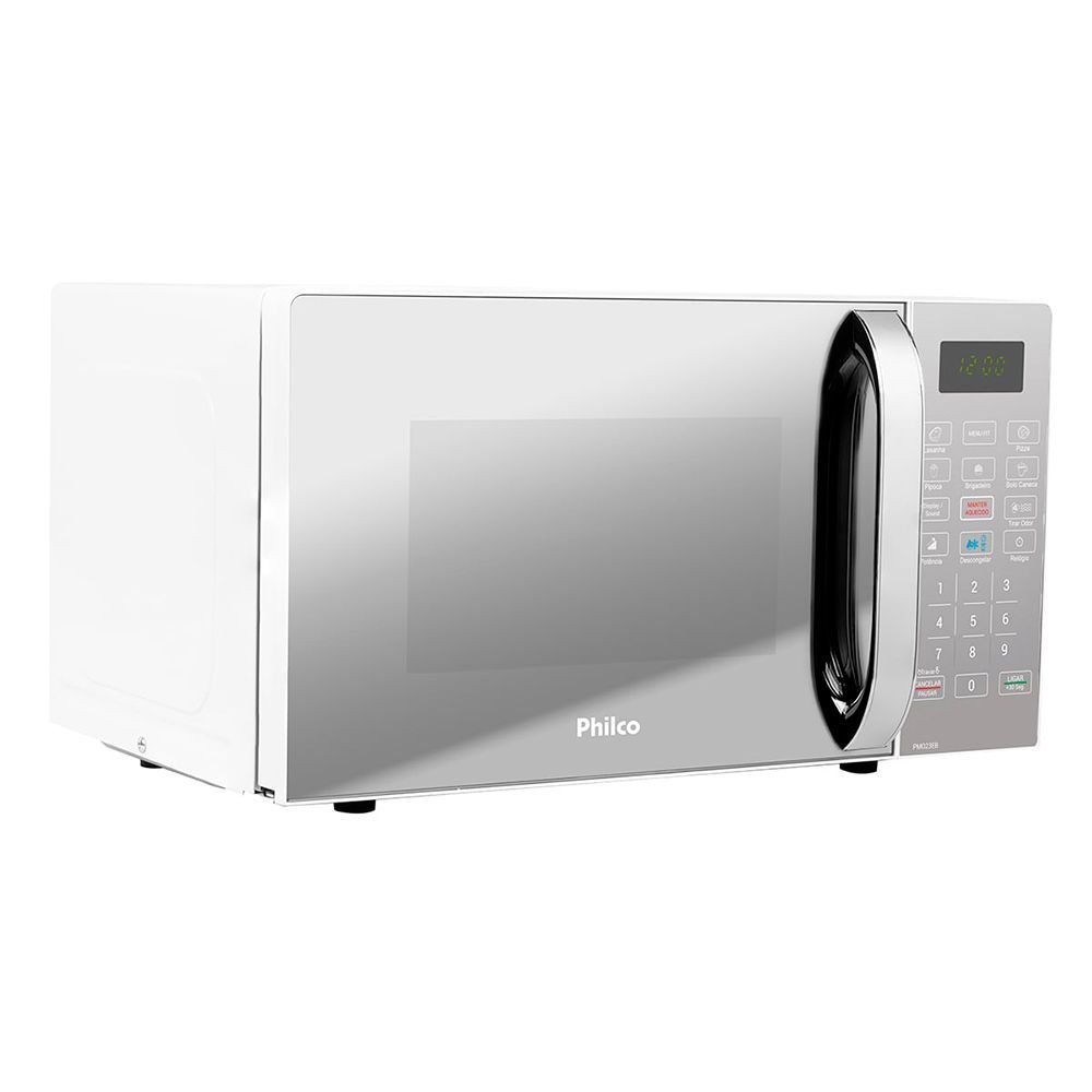 Micro-Ondas 20 Litros Philco Branco/Espelhado 220V PMO23EB - 2