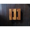 Ver imagem 6 de Suporte para Vasos Planta Madeira com Rodizios Gel 30x30