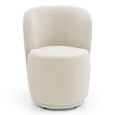 Ver mais imagens de Kit 02 Poltronas e 01 Namoradeira Orgânica Molly Bouclê Bege - Desk Design