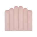 Ver imagem 1 de Cabeceira Solteiro Modulada Estofada Cama Box - Veludo