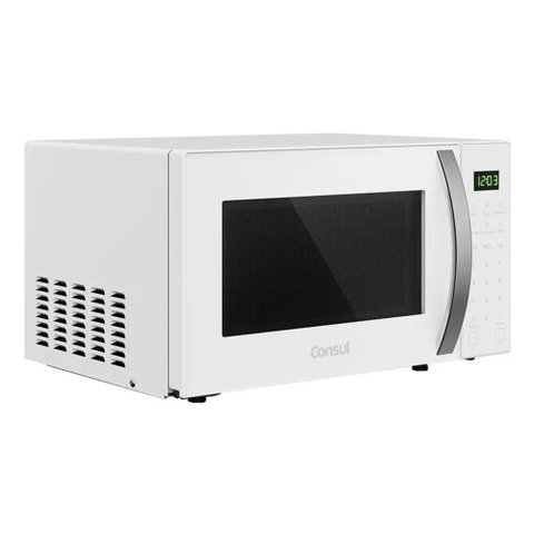 Micro-Ondas Bancada Consul CMS23AB 23L 800W Menu Fácil Branco 110V