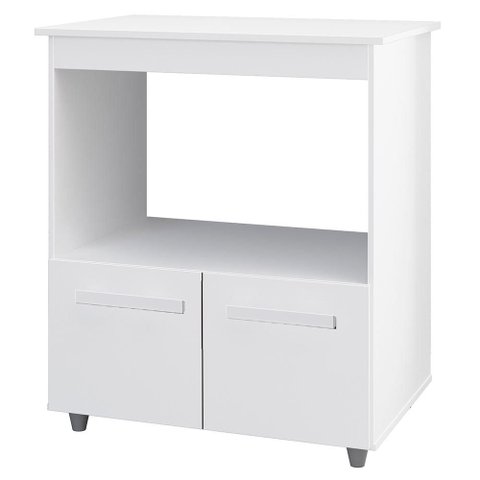 Balcao Multiuso Forno 2p 75 Cm Angela Branco Mobbs