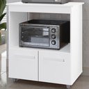 Ver imagem 2 de Balcao Multiuso Forno 2p 75 Cm Angela Branco Mobbs