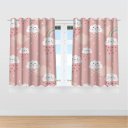 Ver imagem 2 de Cortina Infantil Chuva De Amor Tecido Premium 2,60x1,50m