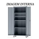 Ver imagem 4 de Armário de Aço c/ 02 portas REFORÇADO – (PA – 90) – 1,98×0,90×0,40m – Chapa # 22 – Cinza- 12113