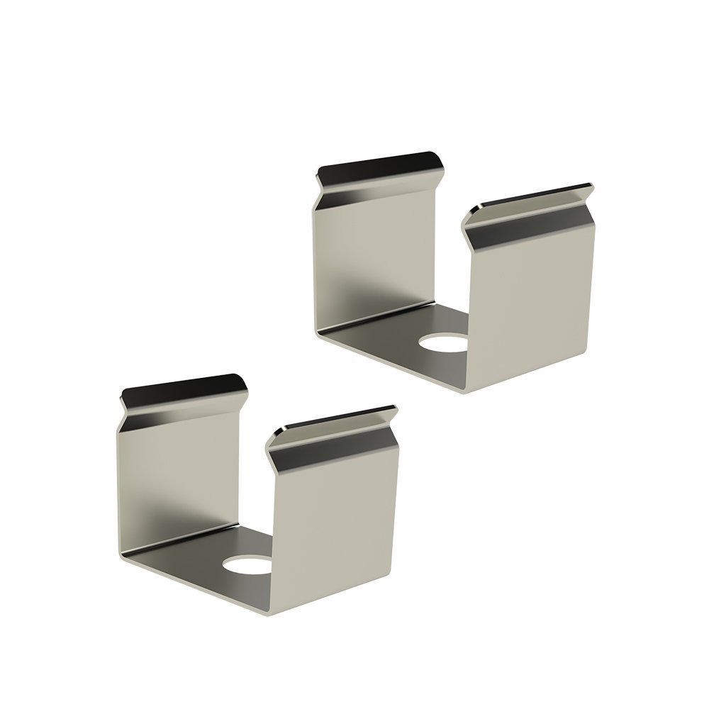Kit Acessórios Taschibra para Perfil Sobrepor 2,3x2,4cm Apex 24 Preto - 2
