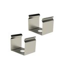 Ver imagem 2 de Kit Acessórios Taschibra para Perfil Sobrepor 2,3x2,4cm Apex 24 Preto