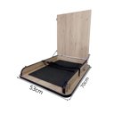 Ver imagem 2 de Fraldário Trocador Fraldas Carvalho Canela Amortecedor Shopping