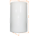 Ver imagem 2 de Arandela Moderna Solaris Calha Vidro Curvo Tema Abstrat Gama