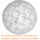 Ver imagem 3 de Arandela Moderna Solaris Calha Vidro Curvo Tema Abstrat Gama