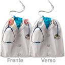 Ver imagem 3 de Caneca Profissão Médico Jaleco Medicina Azul com Saquinho