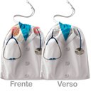 Ver imagem 3 de Caneca Profissão Médico Jaleco Medicina Azul com Saquinho