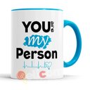 Ver imagem 2 de Caneca Profissão Médico Jaleco Medicina Azul com Saquinho