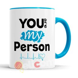 Caneca Profissão Médico Jaleco Medicina azul com saquinho - 2