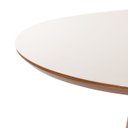 Ver imagem 4 de Mesa de Jantar Lina até 6 Lugares Orgânica com Vidro Off White 140x90cm