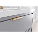 Ver mais imagens de Gabinete Banheiro Suspenso Paraty c/Cuba 60cm Platina MGM