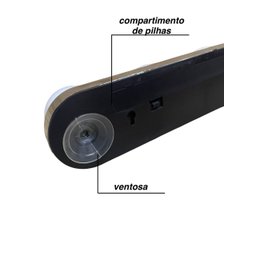 Luz Camarim de Espelho com Ventosa sem Fio para Maquiagem:2 Unidades - 2