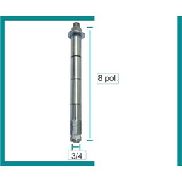 Kit Parabolt 4 Pares Fort Safe - 4