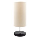 Ver imagem 5 de Abajur Luminaria de Mesa Redondo com Interruptor Ref 84 Decoração Casa Sala Quarto Escritório Moveis