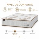Ver imagem 2 de Colchão King Molas Ensacadas D33 Orthotel Boutique 193x203cm Bege Ortobom