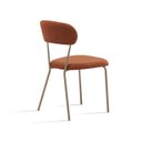 Ver imagem 6 de Conjunto para Sala de Jantar com 6 Cadeiras Betina Bege/Champagne/Terracota/Off White