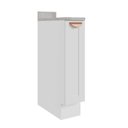 Ver imagem 3 de Balcão Porta Tempero Planejado 20cm com Tampo Arizona CabeCasa MadeiraOriginals Branco