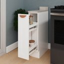 Ver imagem 2 de Balcão Porta Tempero Planejado 20cm com Tampo Arizona CabeCasa MadeiraOriginals Branco